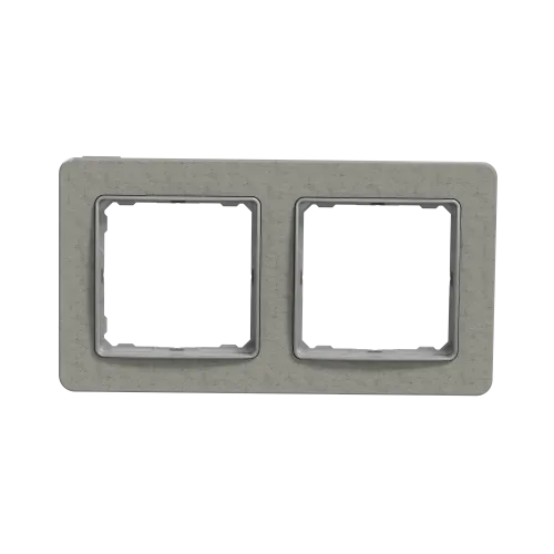 Рамка 2 поста, бетон, Sedna Design SDD390802
