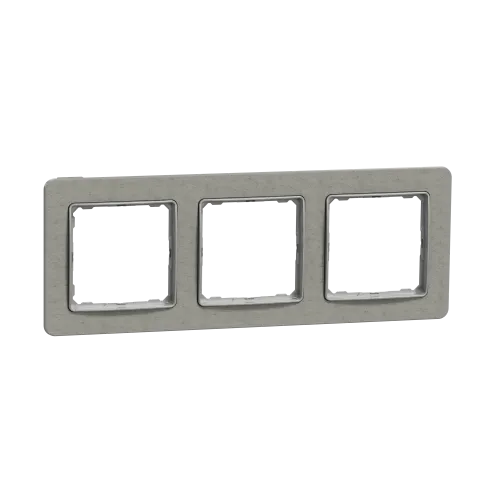 Рамка 3 поста, бетон, Sedna Design SDD390803