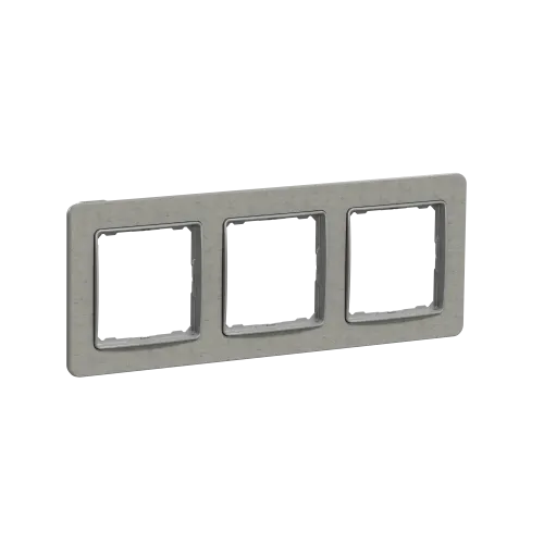 Рамка 3 поста, бетон, Sedna Design SDD390803