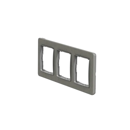 Рамка 3 поста, бетон, Sedna Design SDD390803