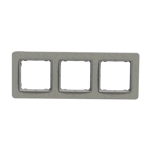 Рамка 3 поста, бетон, Sedna Design SDD390803