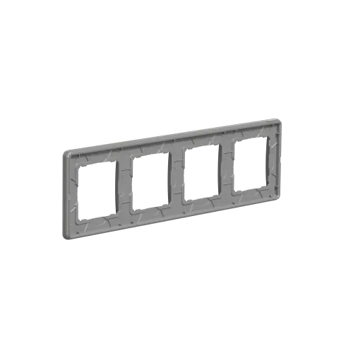 Рамка 4 поста, бетон, Sedna Design SDD390804