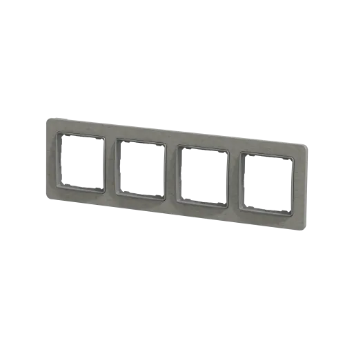 Рамка 4 поста, бетон, Sedna Design SDD390804