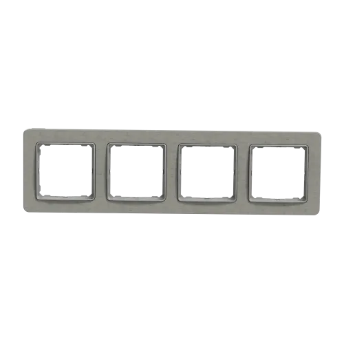 Рамка 4 поста, бетон, Sedna Design SDD390804
