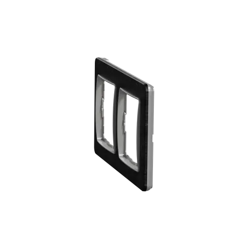 Рамка 2 поста, камень, Sedna Design SDD391802