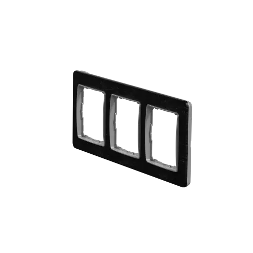 Рамка 3 поста, камень, Sedna Design SDD391803