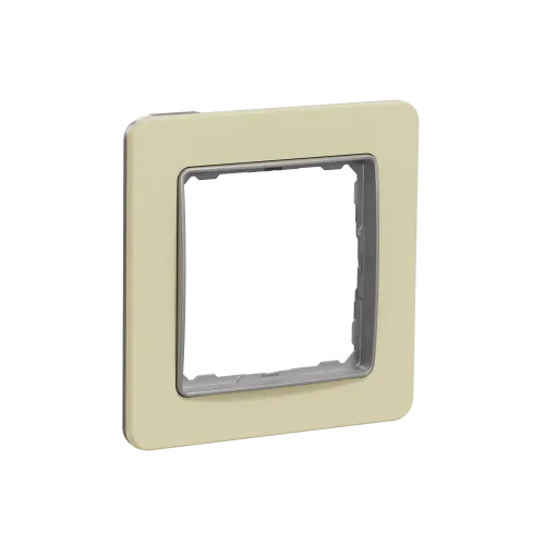 Рамка 1-пост, матовый песочный, Sedna Design Schneider Electric SDD392801