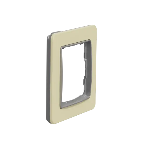 Рамка 1-пост, матовый песочный, Sedna Design Schneider Electric SDD392801