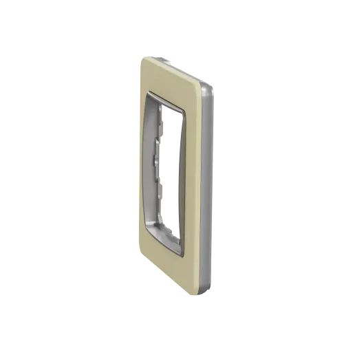 Рамка 1-пост, матовый песочный, Sedna Design Schneider Electric SDD392801