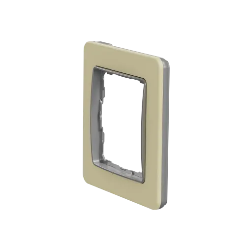 Рамка 1-пост, матовый песочный, Sedna Design Schneider Electric SDD392801