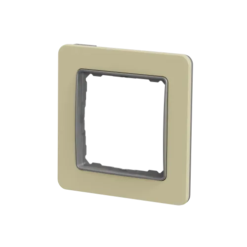 Рамка 1-пост, матовый песочный, Sedna Design Schneider Electric SDD392801