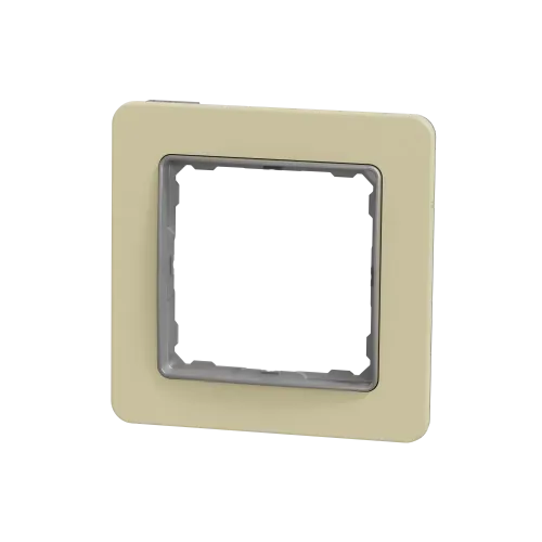 Рамка 1-пост, матовый песочный, Sedna Design Schneider Electric SDD392801