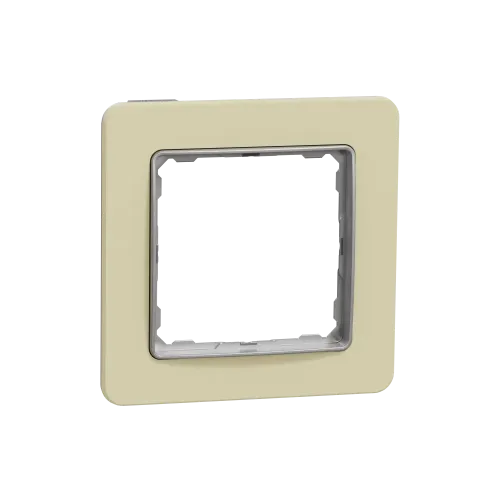 Рамка 1-пост, матовый песочный, Sedna Design Schneider Electric SDD392801