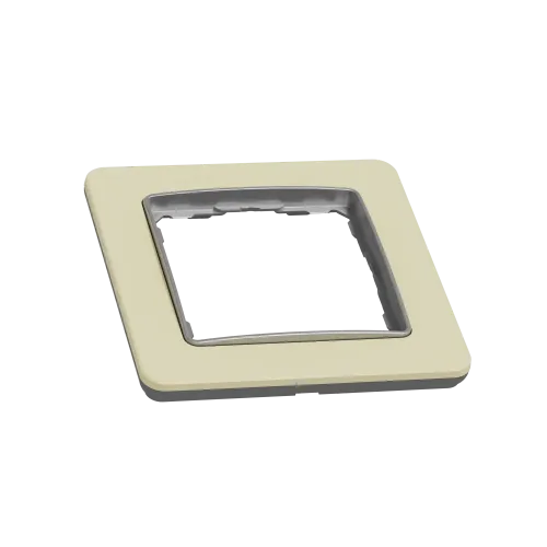 Рамка 1-пост, матовый песочный, Sedna Design Schneider Electric SDD392801