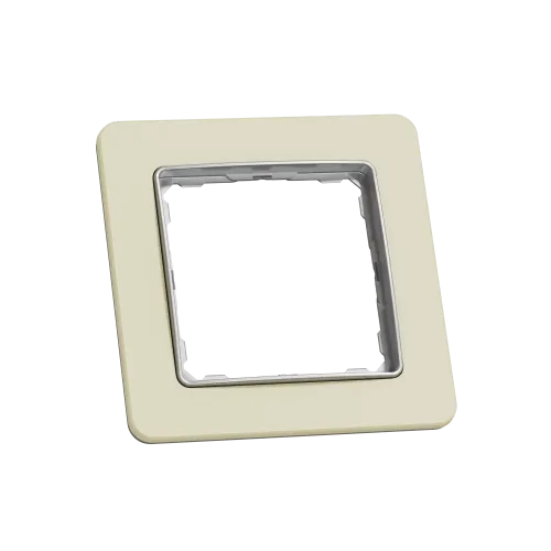 Рамка 1-пост, матовый песочный, Sedna Design Schneider Electric SDD392801