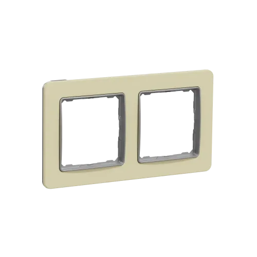 Рамка 2-поста, матовый песочный, Sedna Design Schneider Electric SDD392802