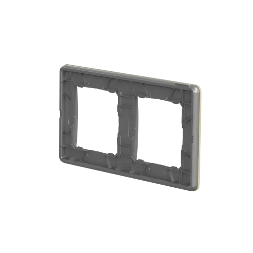 Рамка 2-поста, матовый песочный, Sedna Design Schneider Electric SDD392802