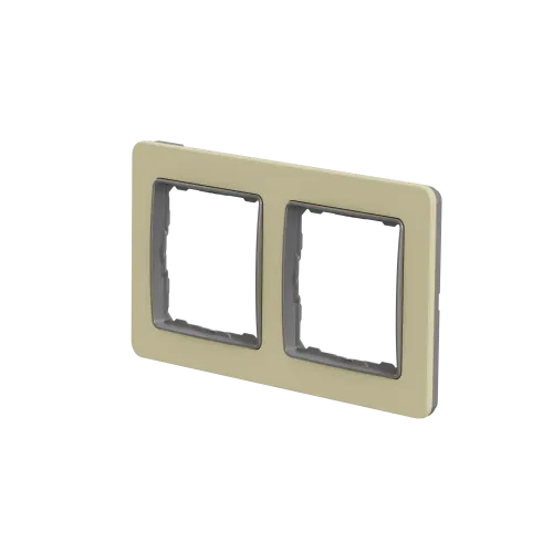 Рамка 2-поста, матовый песочный, Sedna Design Schneider Electric SDD392802