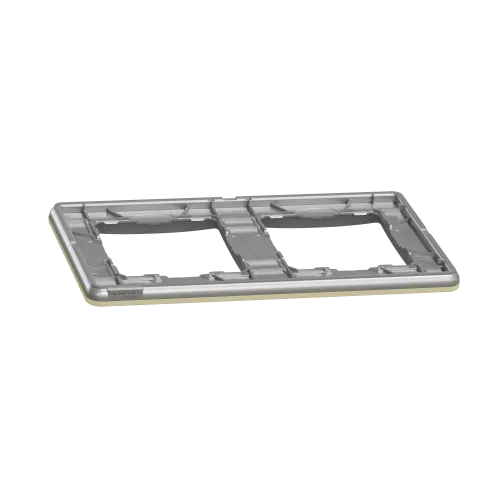 Рамка 2-поста, матовый песочный, Sedna Design Schneider Electric SDD392802