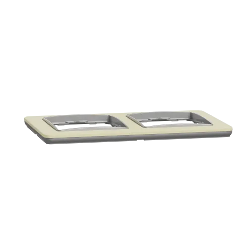 Рамка 2-поста, матовый песочный, Sedna Design Schneider Electric SDD392802