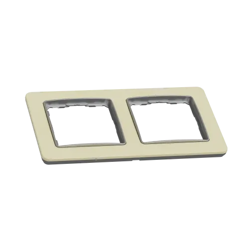 Рамка 2-поста, матовый песочный, Sedna Design Schneider Electric SDD392802