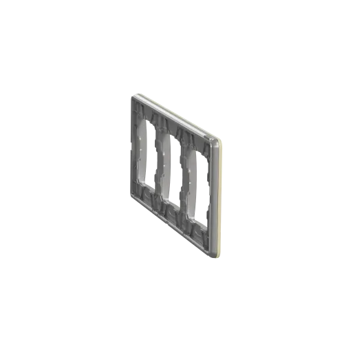 Рамка 3-поста, матовый песочный, Sedna Design Schneider Electric SDD392803