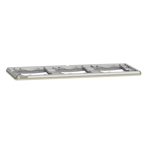 Рамка 3-поста, матовый песочный, Sedna Design Schneider Electric SDD392803