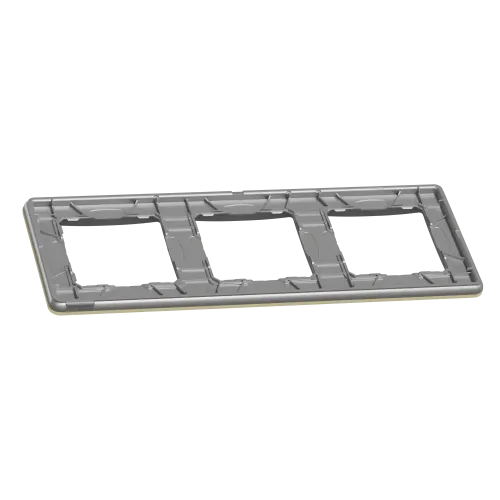 Рамка 3-поста, матовый песочный, Sedna Design Schneider Electric SDD392803