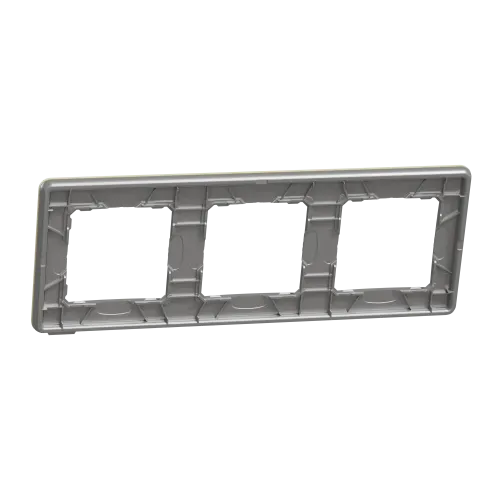 Рамка 3-поста, матовый песочный, Sedna Design Schneider Electric SDD392803