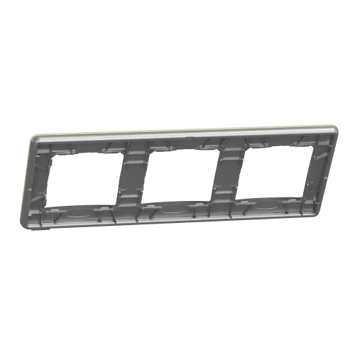 Рамка 3-поста, матовый песочный, Sedna Design Schneider Electric SDD392803