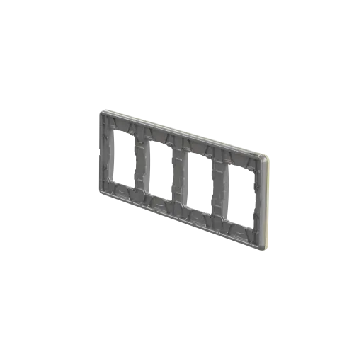 Рамка 4-поста, матовый песочный, Sedna Design Schneider Electric SDD392804