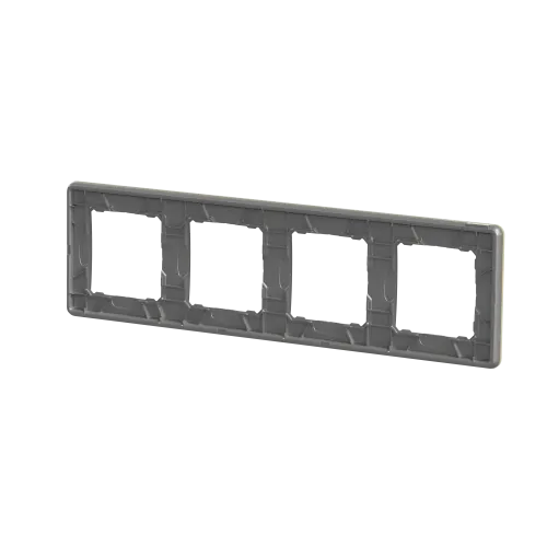 Рамка 4-поста, матовый песочный, Sedna Design Schneider Electric SDD392804