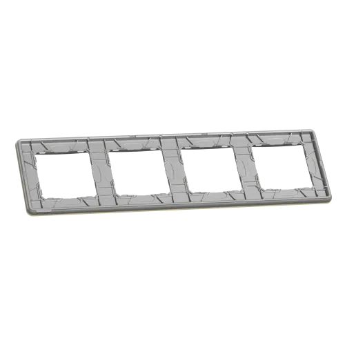 Рамка 4-поста, матовый песочный, Sedna Design Schneider Electric SDD392804