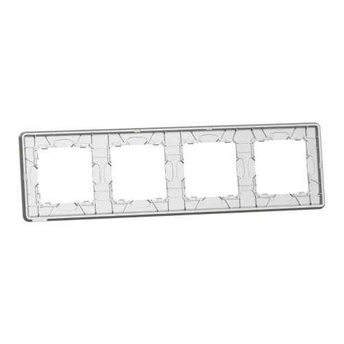 Рамка 4-поста, матовый песочный, Sedna Design Schneider Electric SDD392804