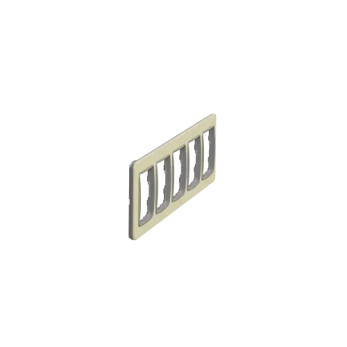 Рамка 5-постов, матовый песочный, Sedna Design Schneider Electric SDD392805