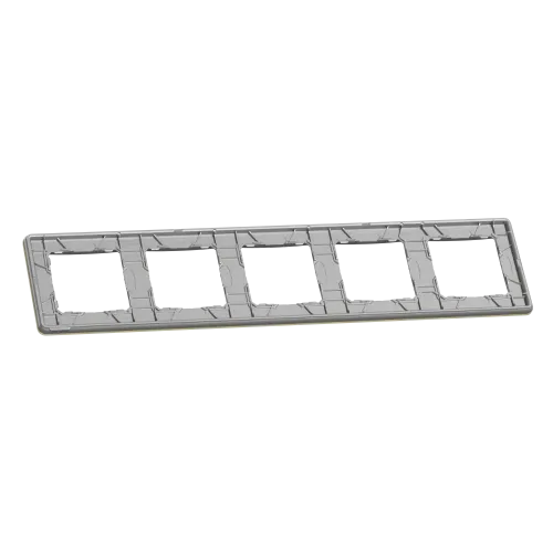 Рамка 5-постов, матовый песочный, Sedna Design Schneider Electric SDD392805