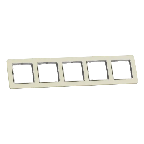 Рамка 5-постов, матовый песочный, Sedna Design Schneider Electric SDD392805