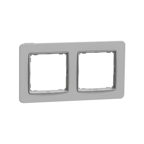 Рамка 2-поста, матовый глиняно-серый, Sedna Design Schneider Electric SDD393802