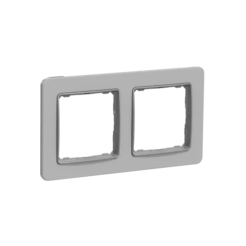 Рамка 2-поста, матовый глиняно-серый, Sedna Design Schneider Electric SDD393802