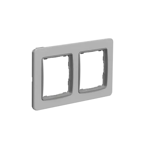 Рамка 2-поста, матовый глиняно-серый, Sedna Design Schneider Electric SDD393802
