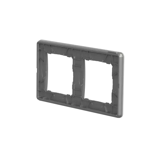 Рамка 2-поста, матовый глиняно-серый, Sedna Design Schneider Electric SDD393802