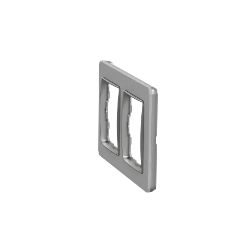 Рамка 2-поста, матовый глиняно-серый, Sedna Design Schneider Electric SDD393802