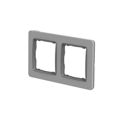 Рамка 2-поста, матовый глиняно-серый, Sedna Design Schneider Electric SDD393802