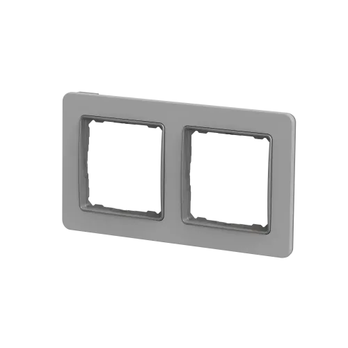 Рамка 2-поста, матовый глиняно-серый, Sedna Design Schneider Electric SDD393802