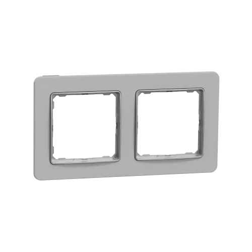 Рамка 2-поста, матовый глиняно-серый, Sedna Design Schneider Electric SDD393802