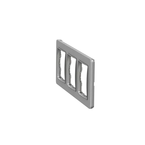 Рамка 3-поста, матовый глиняно-серый, Sedna Design Schneider Electric SDD393803