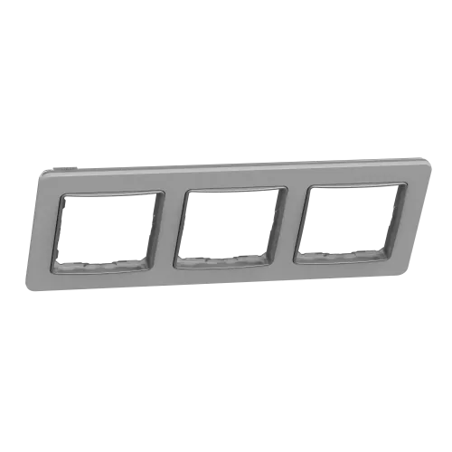 Рамка 3-поста, матовый глиняно-серый, Sedna Design Schneider Electric SDD393803