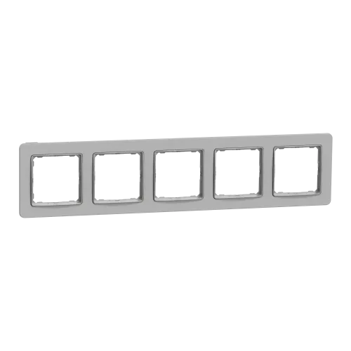 Рамка 5-постов, матовый глиняно-серый, Sedna Design Schneider Electric SDD393805