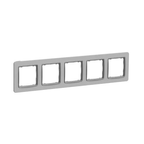 Рамка 5-постов, матовый глиняно-серый, Sedna Design Schneider Electric SDD393805