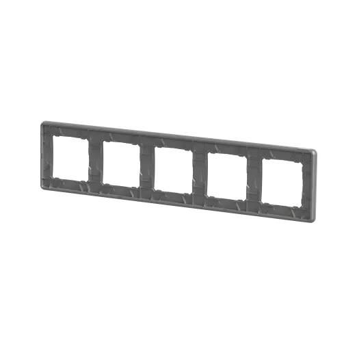 Рамка 5-постов, матовый глиняно-серый, Sedna Design Schneider Electric SDD393805
